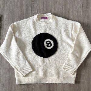 edikted black pool ball sweater